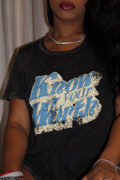 The "Know Your Worth" Tee